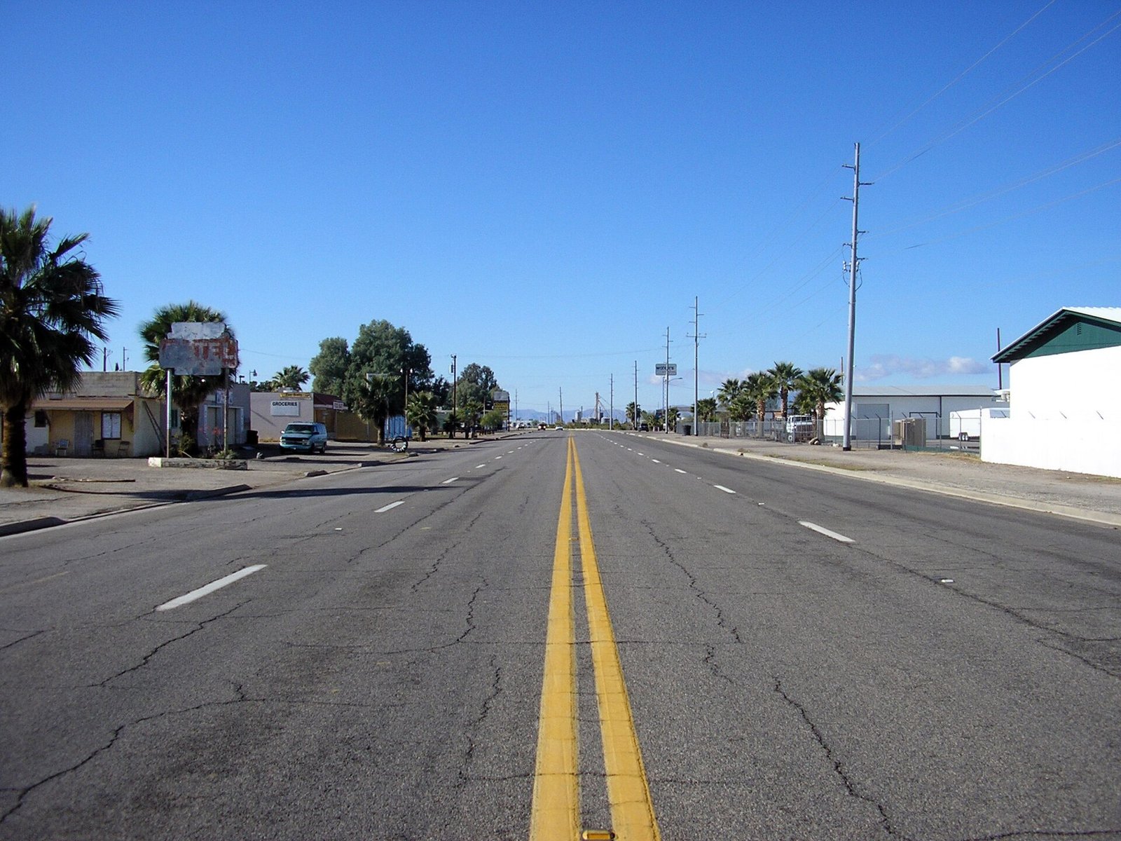 US 60 through Aguila