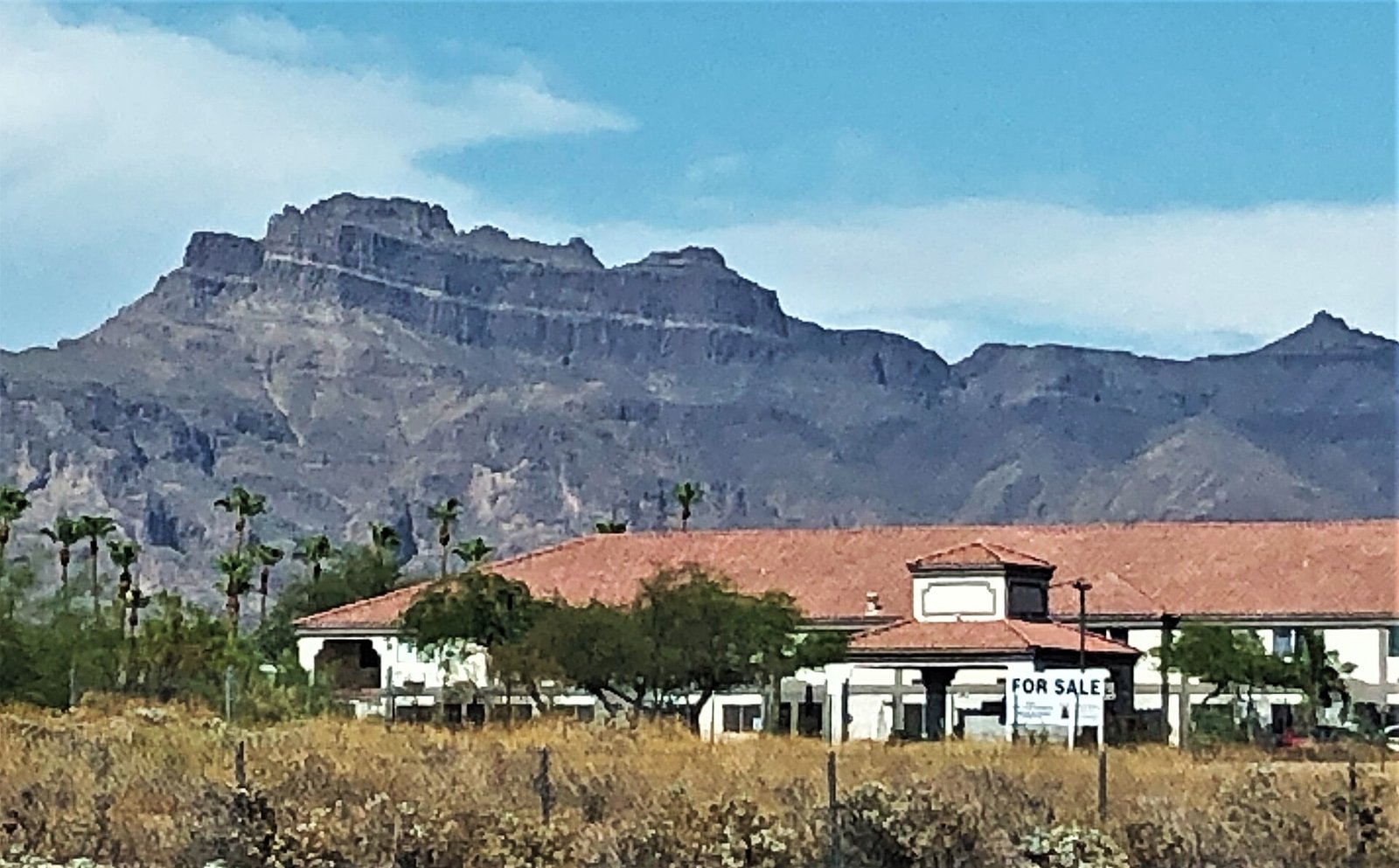 Superstition Mountains from the Apache Junction area