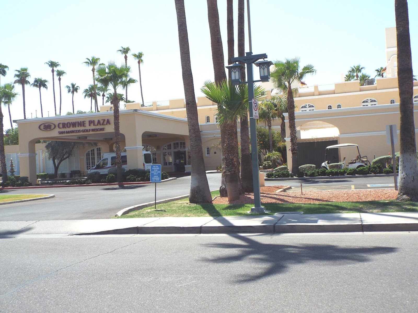 Historic San Marcos Hotel area in downtown Chandler
