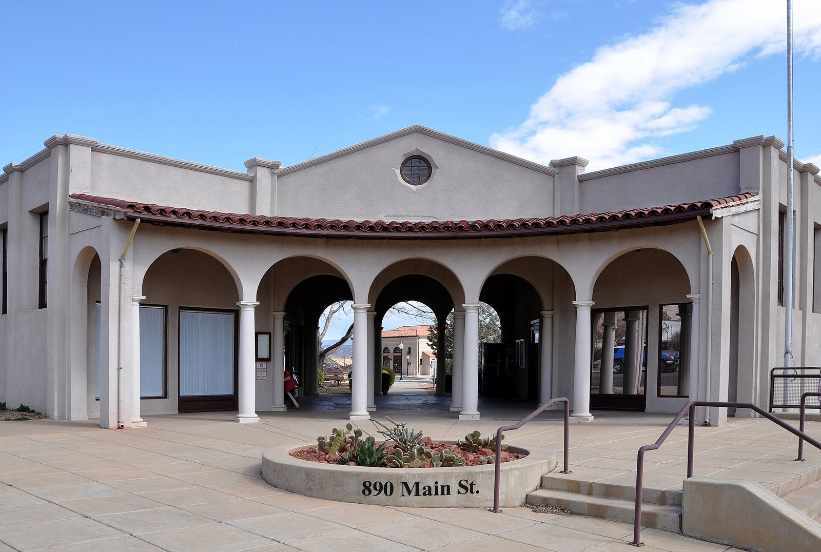 Historic town building at 890 Main Street in Clarkdale
