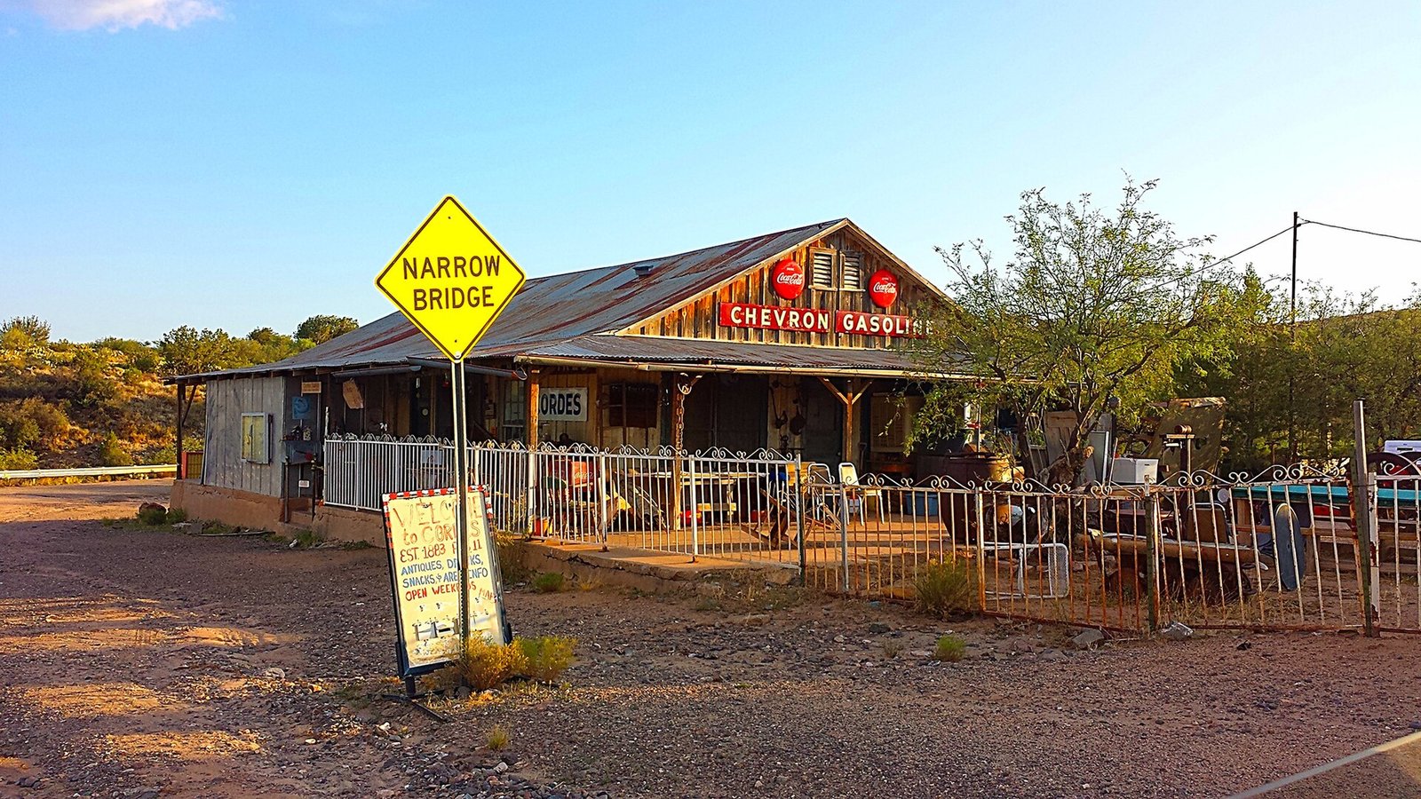 Historic general store in Old Cordes