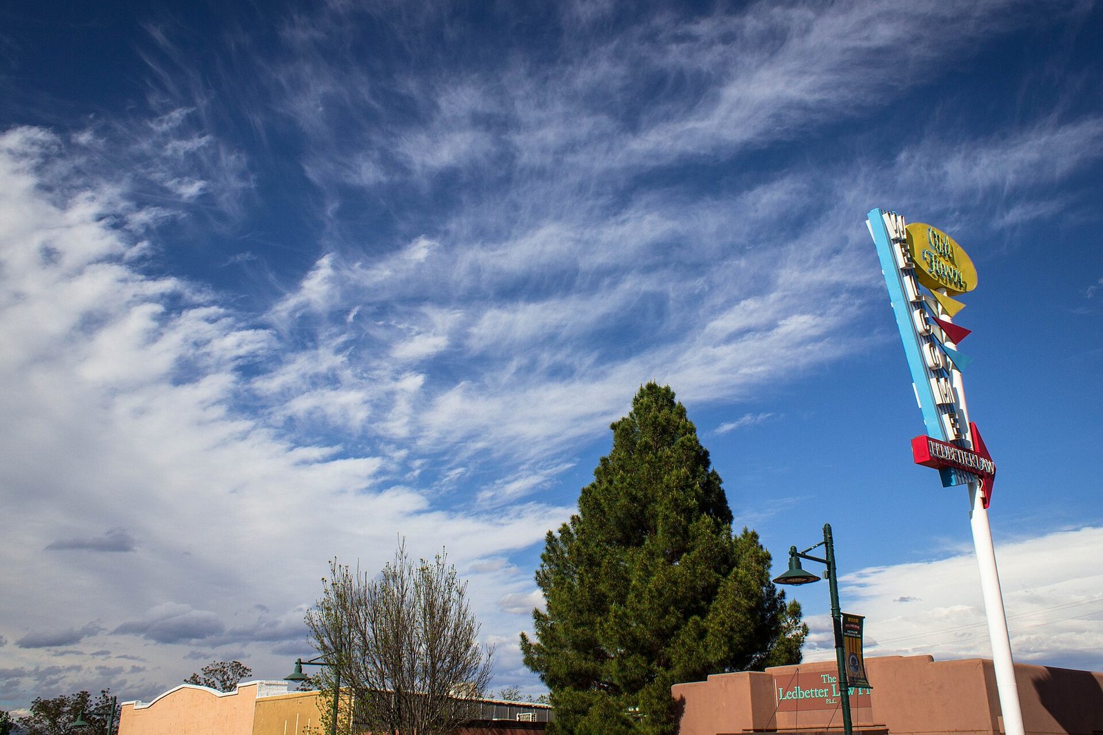Old Town Cottonwood welcome sign