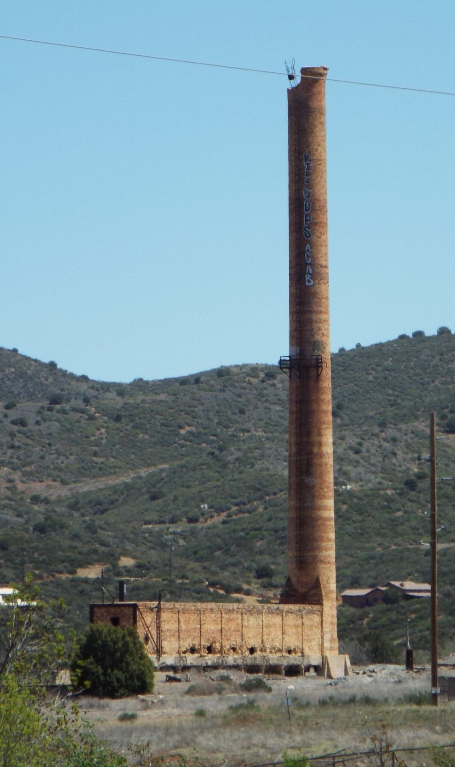 Historic Humboldt smelter stack