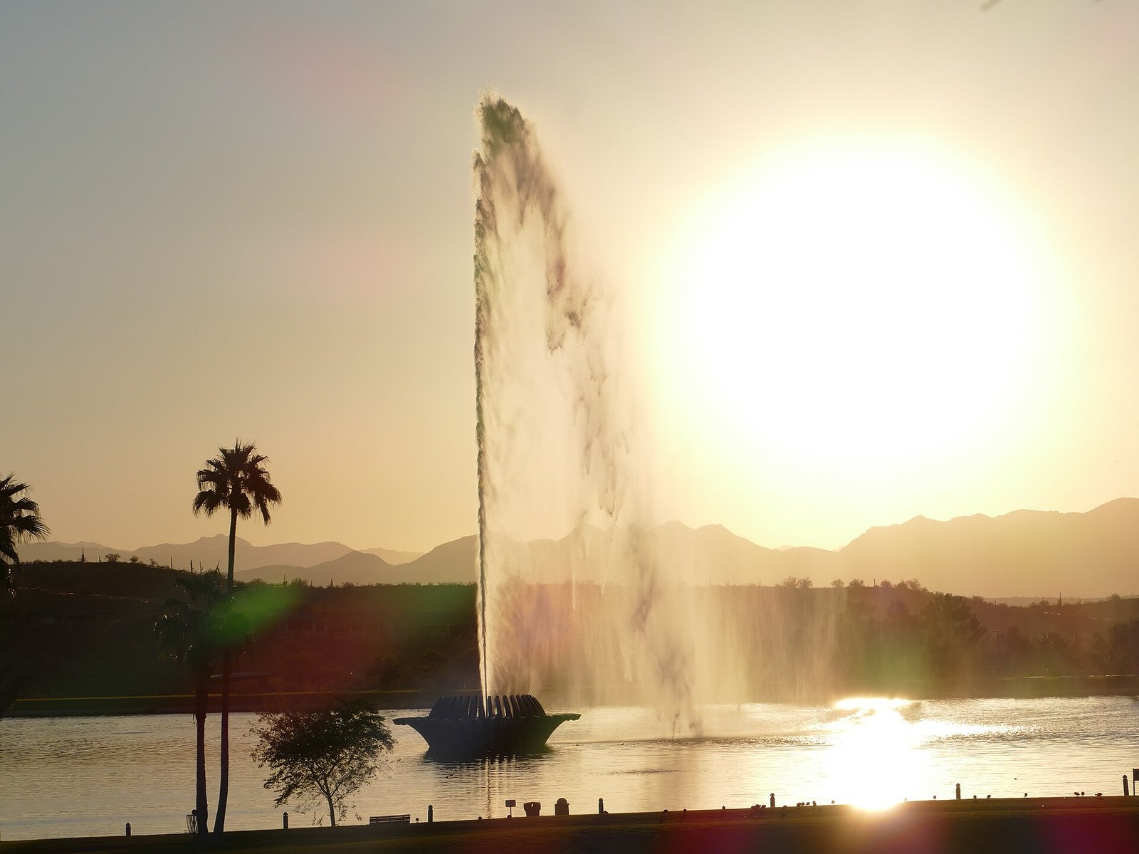 The fountain at Fountain Park in Fountain Hills