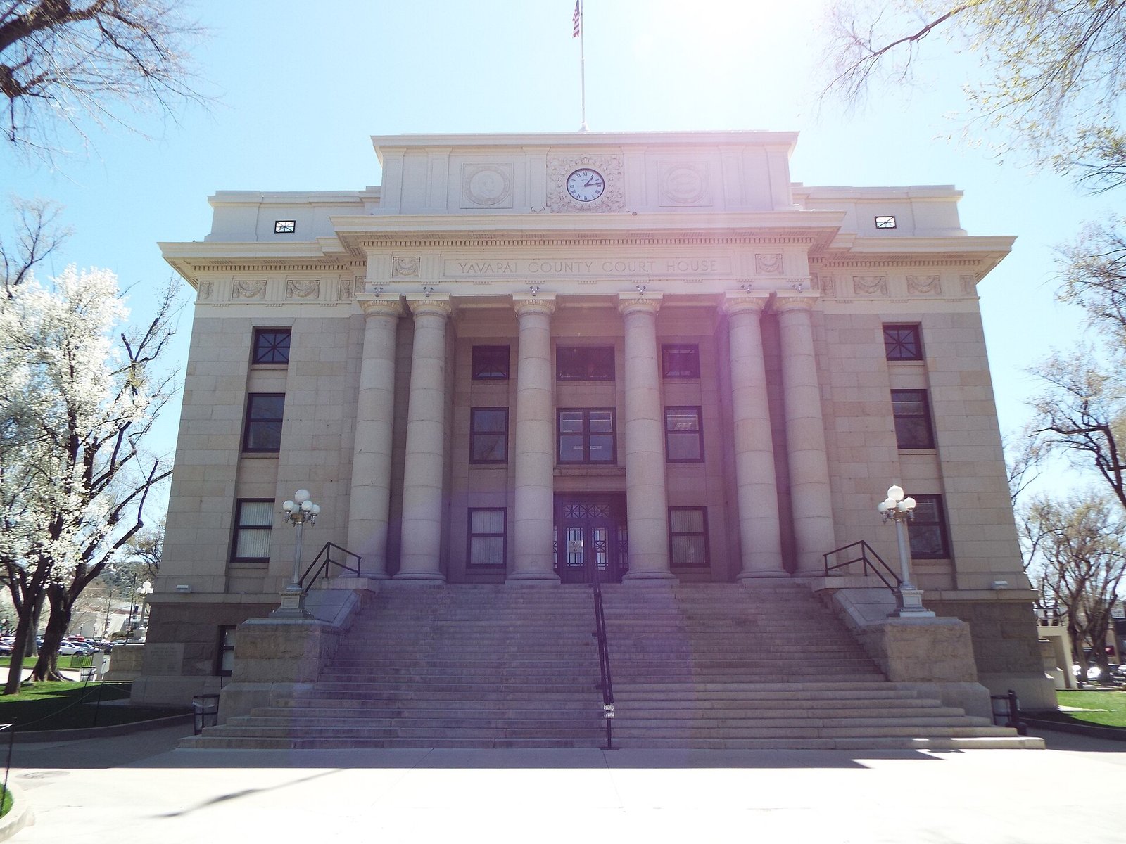 Yavapai County Courthouse in downtown Prescott